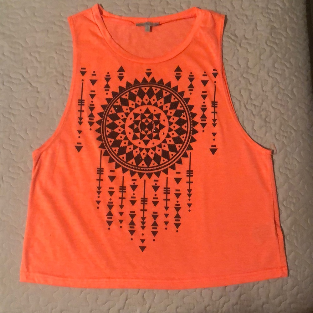 Orange Charlotte Russe Tank Top